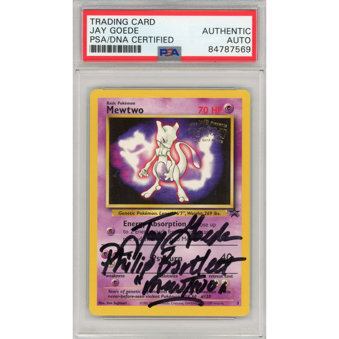 Mewtwo Pokemon Card